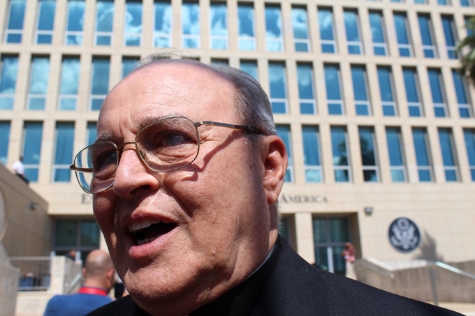 Cardenal Jaime Ortega afirma que se está en un camino prometedor Cardenal Jaime Ortega afirma que se está en un camino prometedor