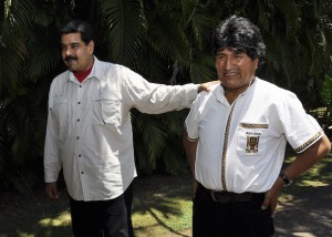 Evo y Maduro