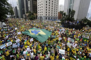 Protestas en Brasil