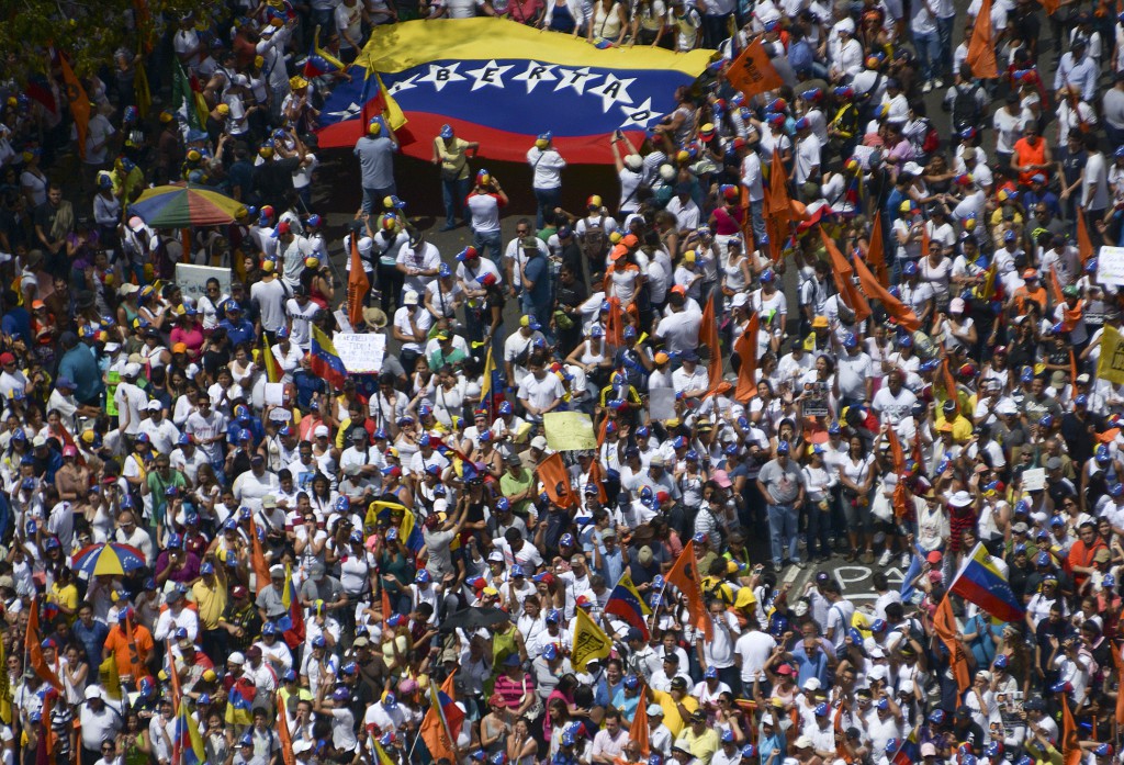 VENEZUELA-POLITICS-OPPOSITION-PROTEST