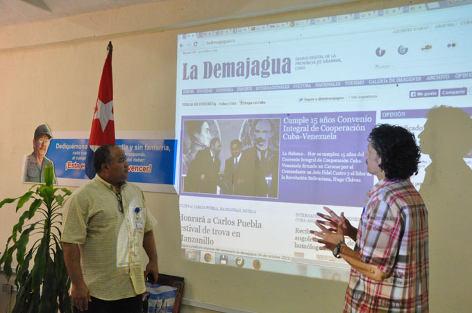 Inauguran sitio digital La Demajagua.cu Inauguran sitio digital La Demajagua.cu