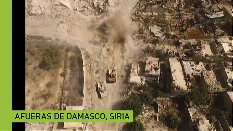 Impresionante video ruso de Siria a vista de dron Impresionante video ruso de Siria a vista de dron
