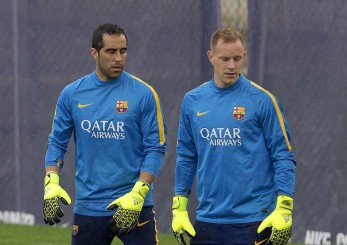 Claudio Bravo y Ter Stegen