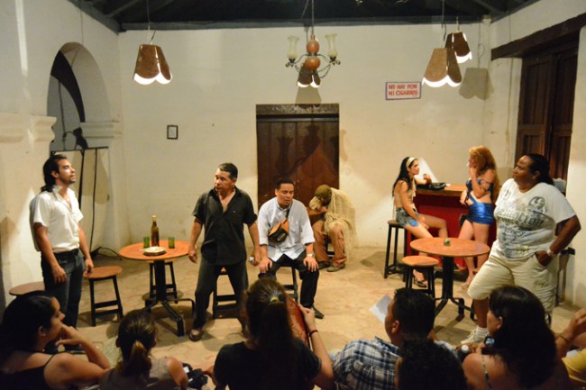 Obra Noria, la última del grupo de teatro Alas D Cuba y con excelente aceptación del público y la crítica.