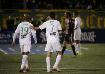 Raul Gonzalez Blanco se corona campeon con el Cosmos