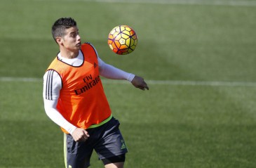 James ya está recuperado. / Víctor Lerena