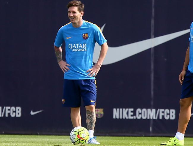 ¡Messi se reincorpora al grupo! ¡Messi se reincorpora al grupo!