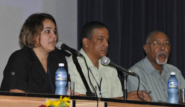 Fotos/ Luis C. palacios Leyva. Ailyn Febles Estrada, presidenta de la Comisión nacional organizadora de la UIC