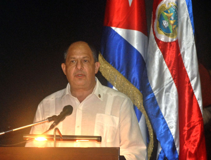 Otorga Cuba alta distinción a Presidente de Costa Rica Otorga Cuba alta distinción a Presidente de Costa Rica