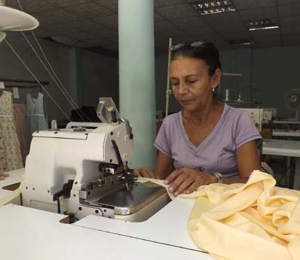 Manzanillo, producción textil