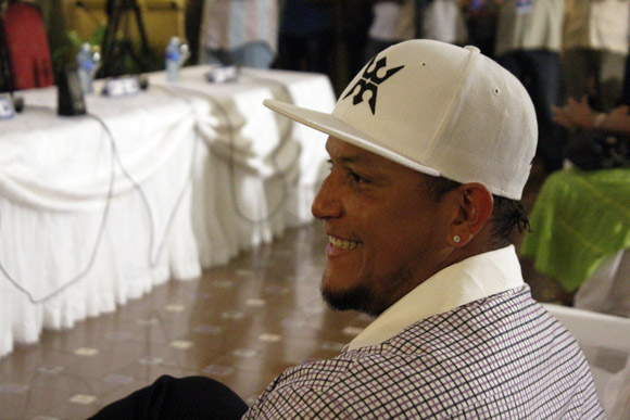 Miguel Cabrera, estrella venezolana de los Tigres de Detroit