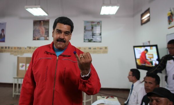 Nicolás Maduro, votaciones Venezuela 4