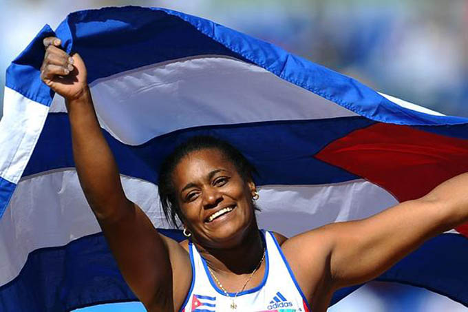 Una de las atletas cubanas más carimásticas / FOTO Internet
