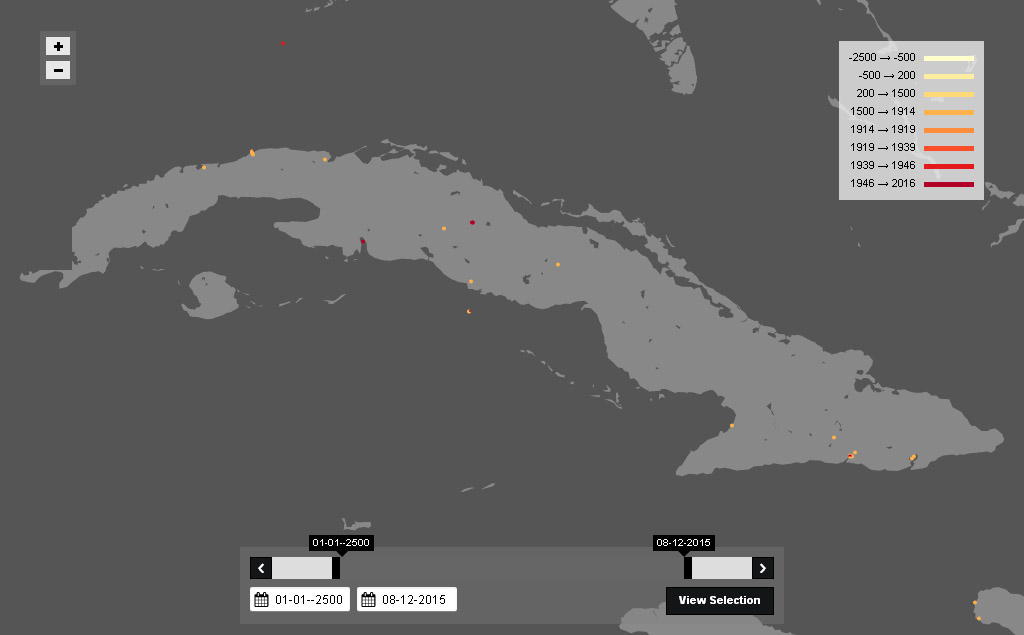 Mapa Cuba