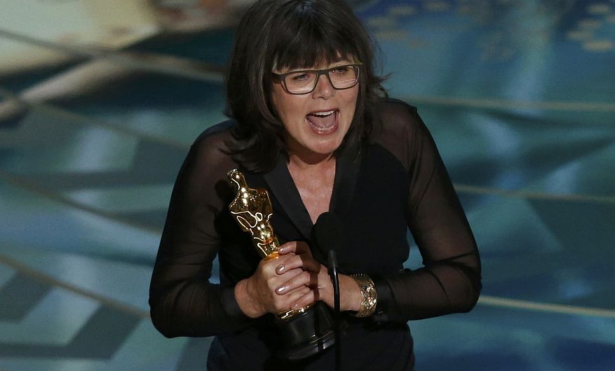 Margaret Sixel ganó el Oscar a Mejor Edición por 'Mad Max' (Reuters)