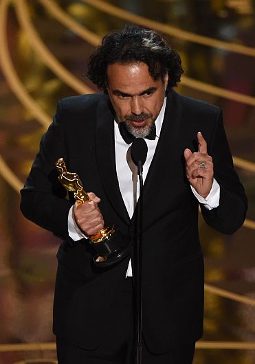 Mejor Director se la llevó Alejandro González Iñárritu por 'El Renacido' (AFP)