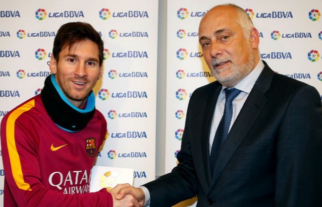 Messi mejor de enero en la liga bbva
