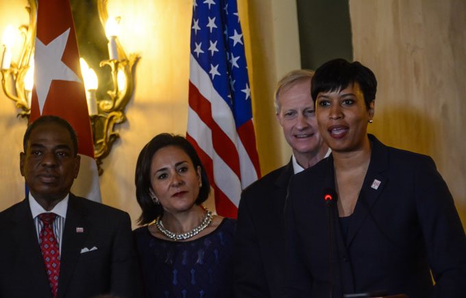 Muriel Bowser, alcaldesa de Washington DC