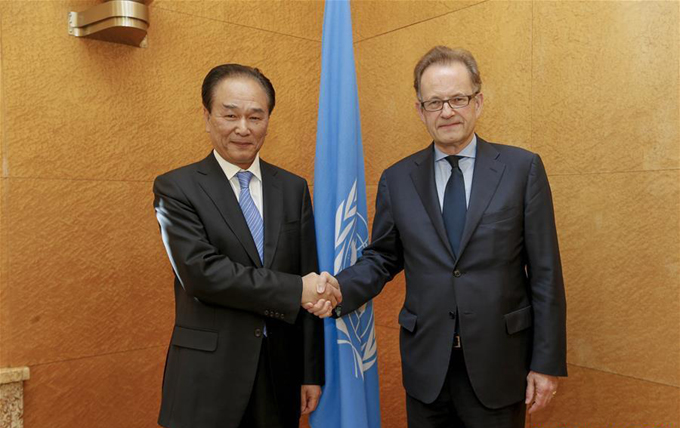 Presidente de Xinhua promete fortalecer cooperación con agencias de la ONU Presidente de Xinhua promete fortalecer cooperación con agencias de la ONU