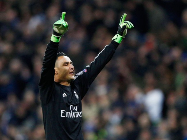 Keylor Navas batió la marca de Van der Saar. FOTO/ Gonzalo Arroyo Moreno