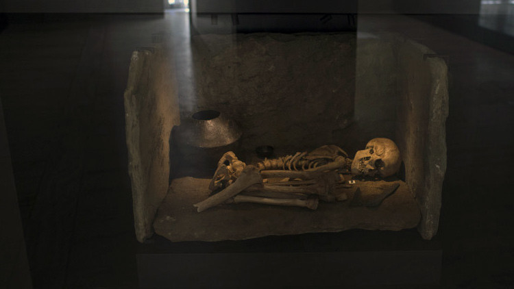 Hombre que vivió en la Edad de Bronce