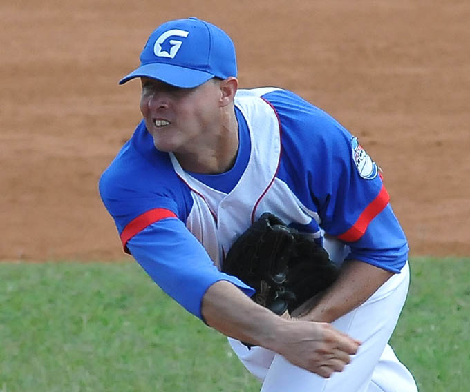 Lázaro, un yarense quie quiere coronarse con Los Tigres / Foto Luis Carlos Palacios Leyva