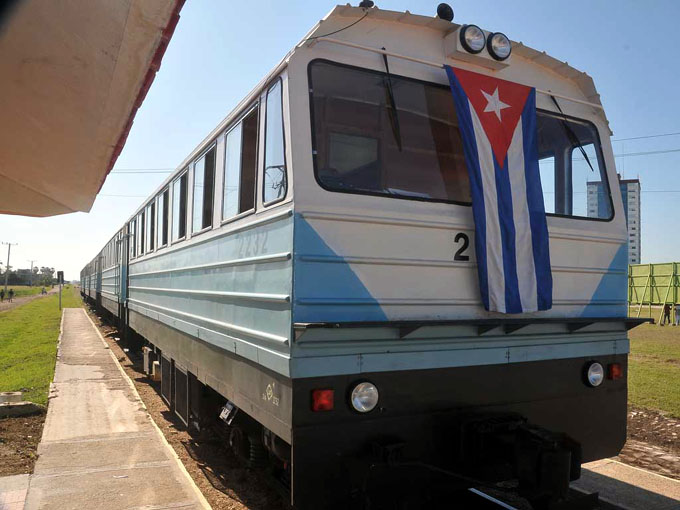 Cerca de 25 mil pasajeros al mes serán beneficiados por los nuevos coches motor/ Foto Luis Carlos Palacios