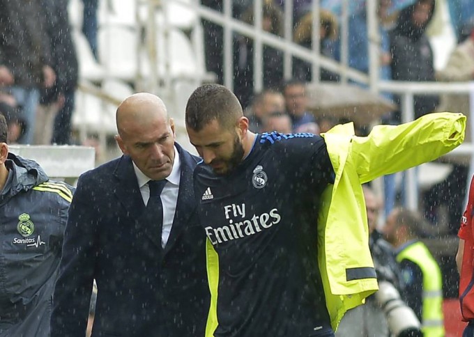 karim benzema lesionado