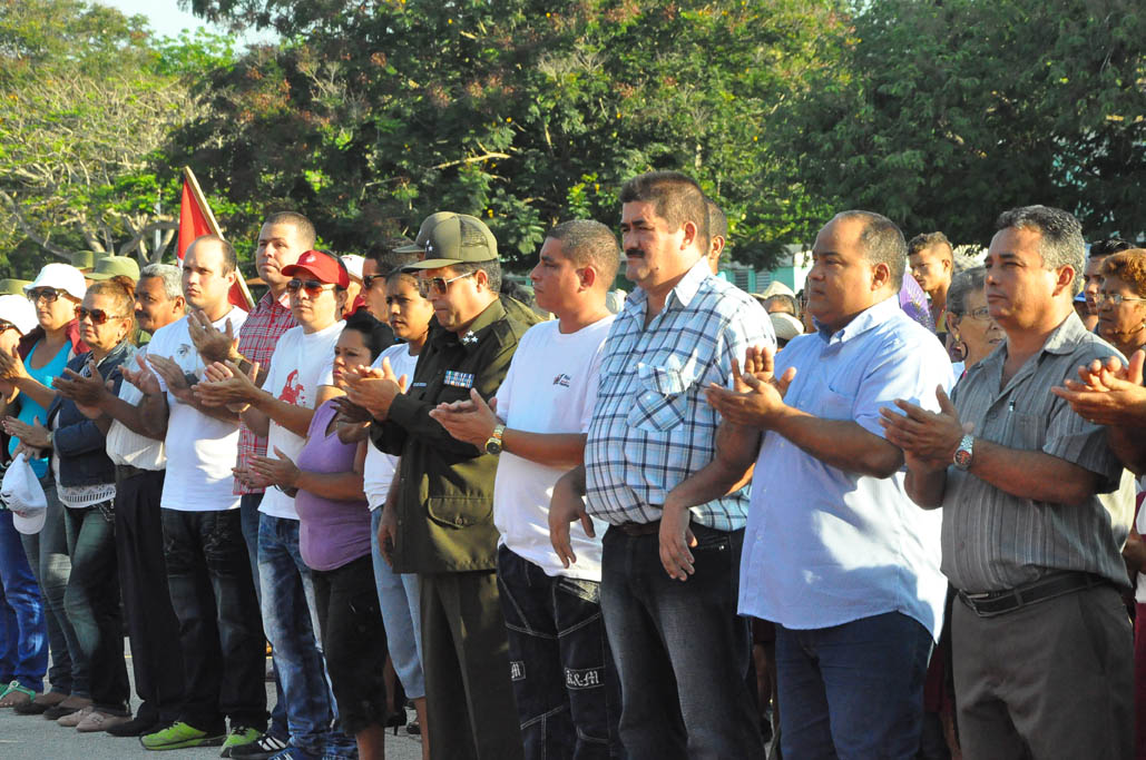 Acto en Dos Ríos, 2016 2