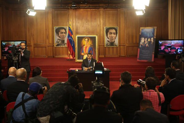 Presidente Maduro condena campaña contra Venezuela Presidente Maduro condena campaña contra Venezuela