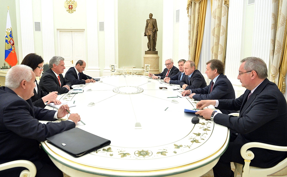 Vladimir Putin y Miguel Díaz-Canel, Cuba-Rusia