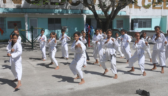 Como en toda la provincia, las artes marciales siguen sumando practicantes
