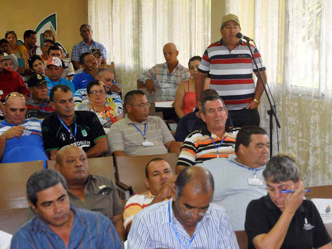 Encuentro productores de Arroz; Bayamo, Granma