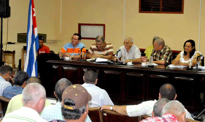 Encuentro productores de Arroz; Bayamo