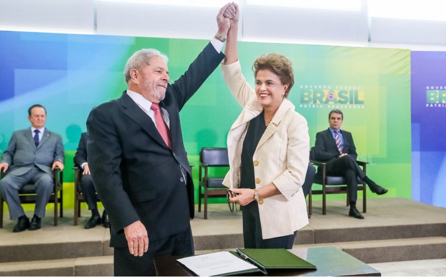 Lula y Dilma