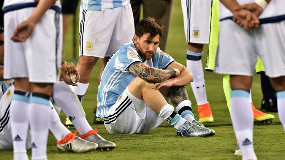 Messi falla un penal, Copa América