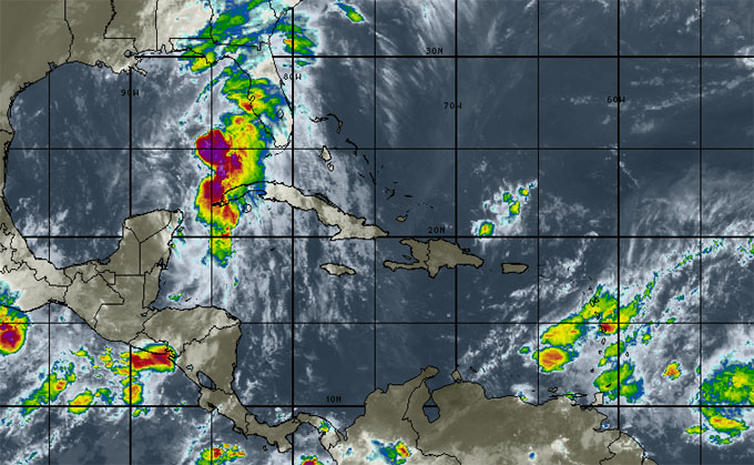 Colin penetrará en tierra esta noche por el noroeste de la Florida Colin penetrará en tierra esta noche por el noroeste de la Florida