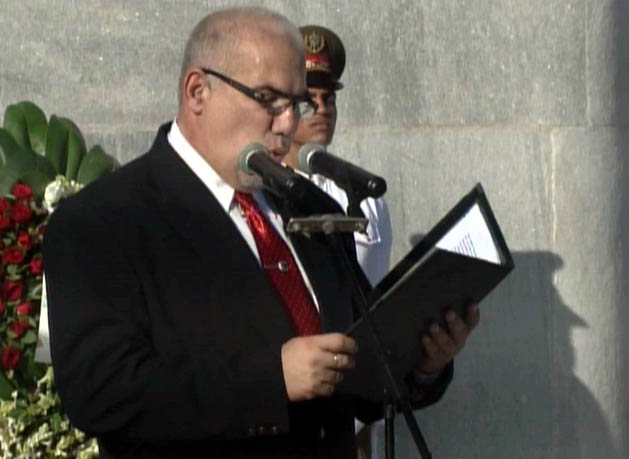 Antonio Becali, presidente del INDER