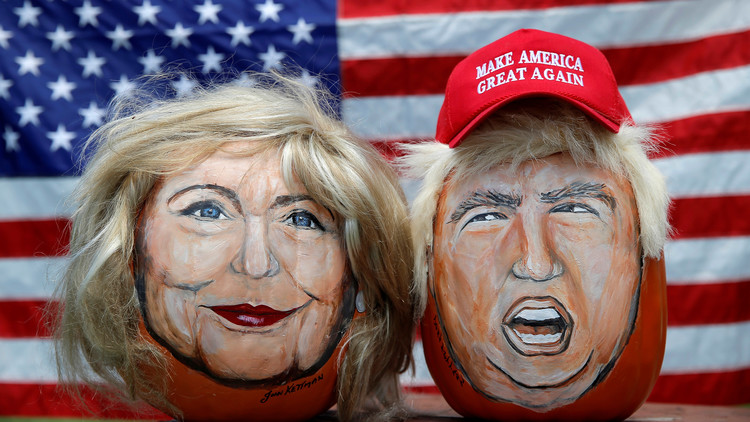 Clinton y Trump
