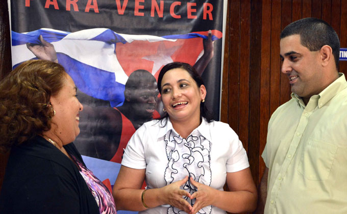 CUBA-LA HABANA-ASISTEN MACHADO VENTURA Y DÍAZ-CANEL A PLENO DE LA UNIÓN DE JÓVENES COMUNISTAS