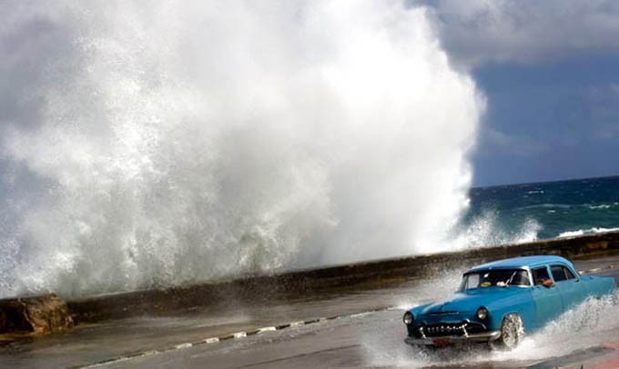 elevación del mar Cuba