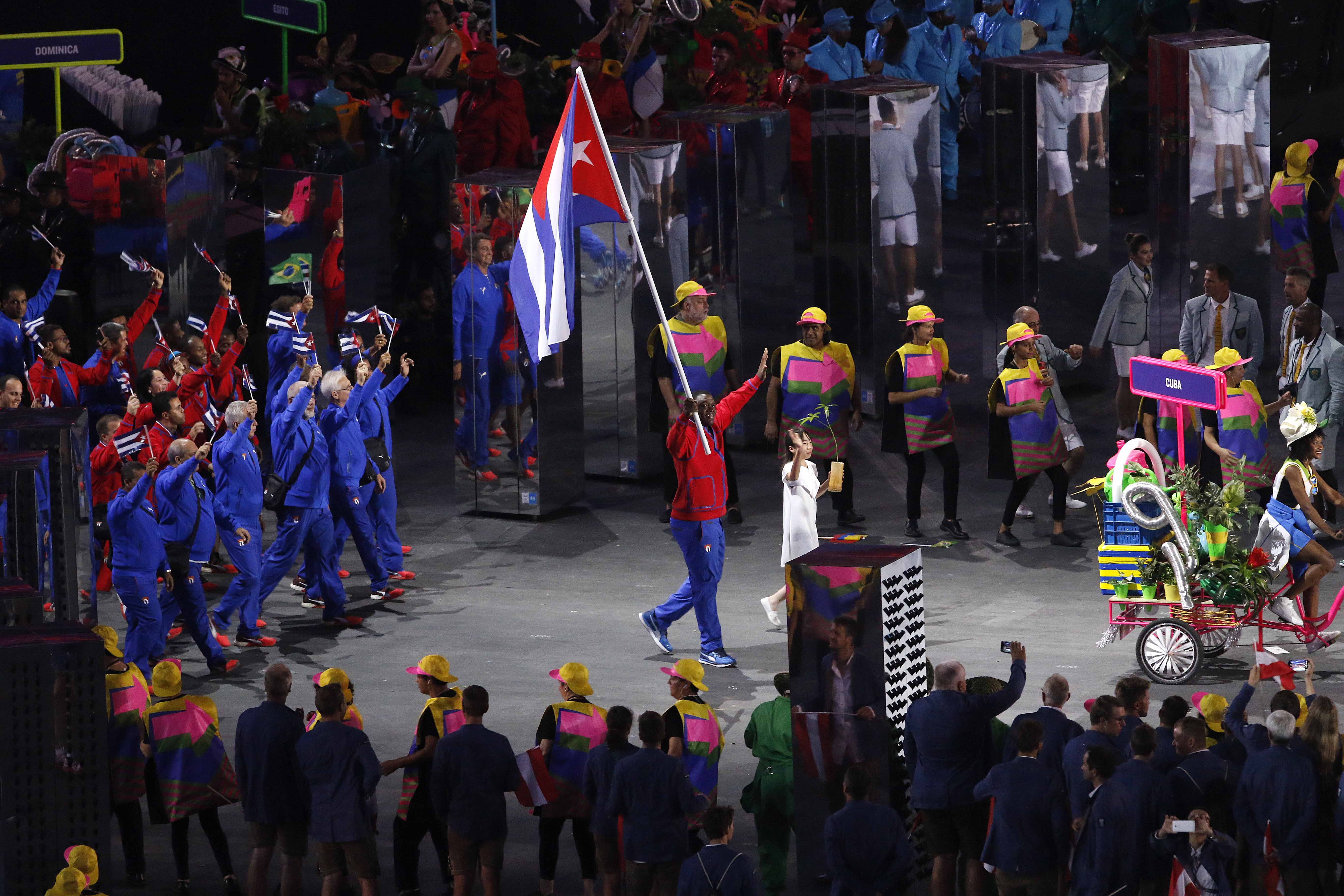 BRASIL-DELEGACION DE CUBA-JUEGOS OLÍMPICOS DE RIO DE JANEIRO