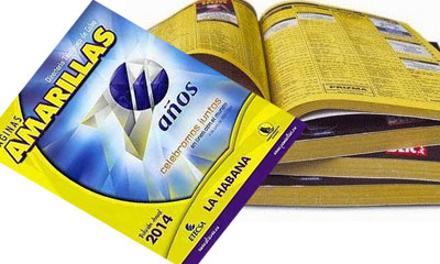 Inscripción gratuita en páginas Amarillas de ETECSA Inscripción gratuita en páginas Amarillas de ETECSA
