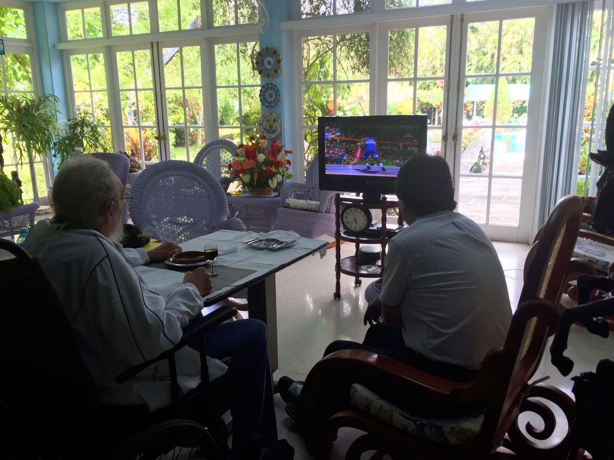 Evo y Fidel 1