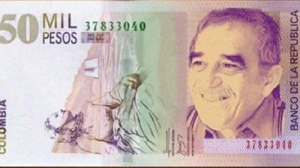 Gabriel García Márquez, billete