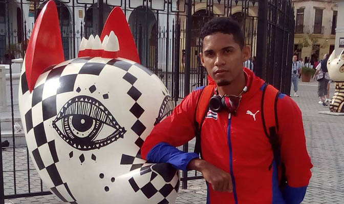 Leandro Zamora, Cuba Atletismo