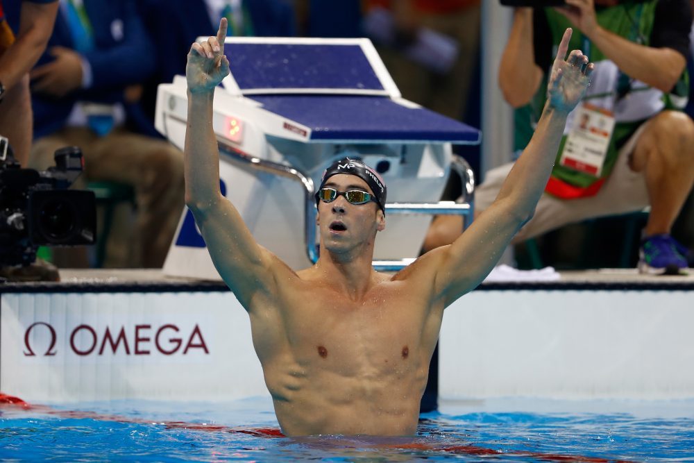 Michael Phelps, Río de Janeiro 1