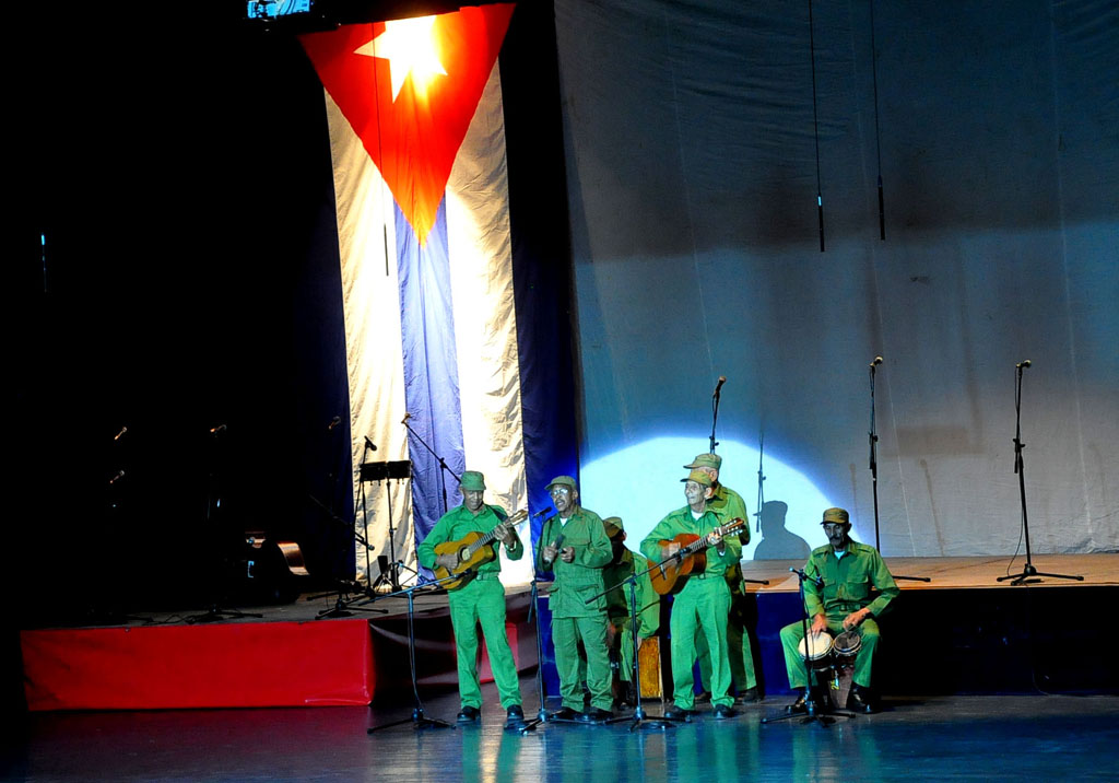 Quinteto Rebelde, Gala Fidel en Bayamo