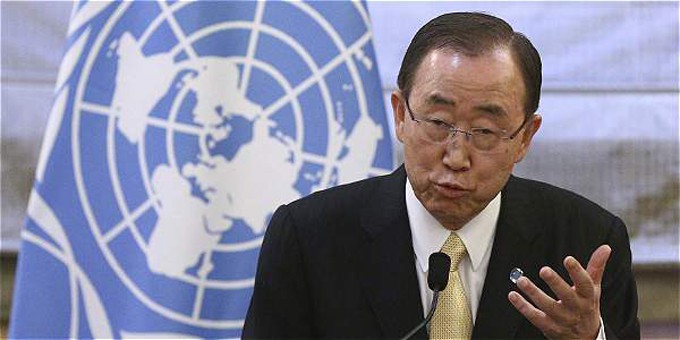 Ban ki moon ONU