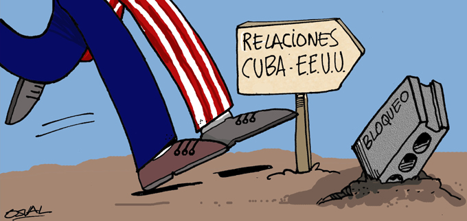 CUBA-CIEGO DE ÁVILA-CARICATURA DE OSVAL LA PIEDRA EN EL CAMINO